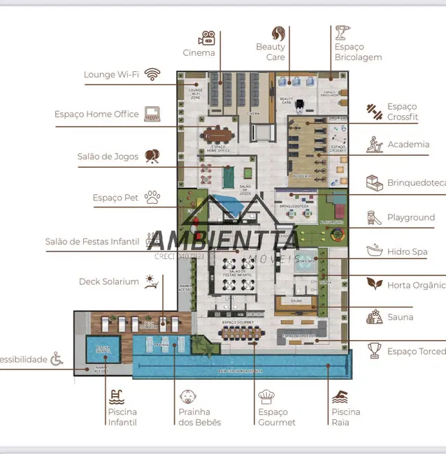 Foto 3 de Apartamento com 1 quarto à venda, 44m2 em Martim de Sá, Caraguatatuba - SP