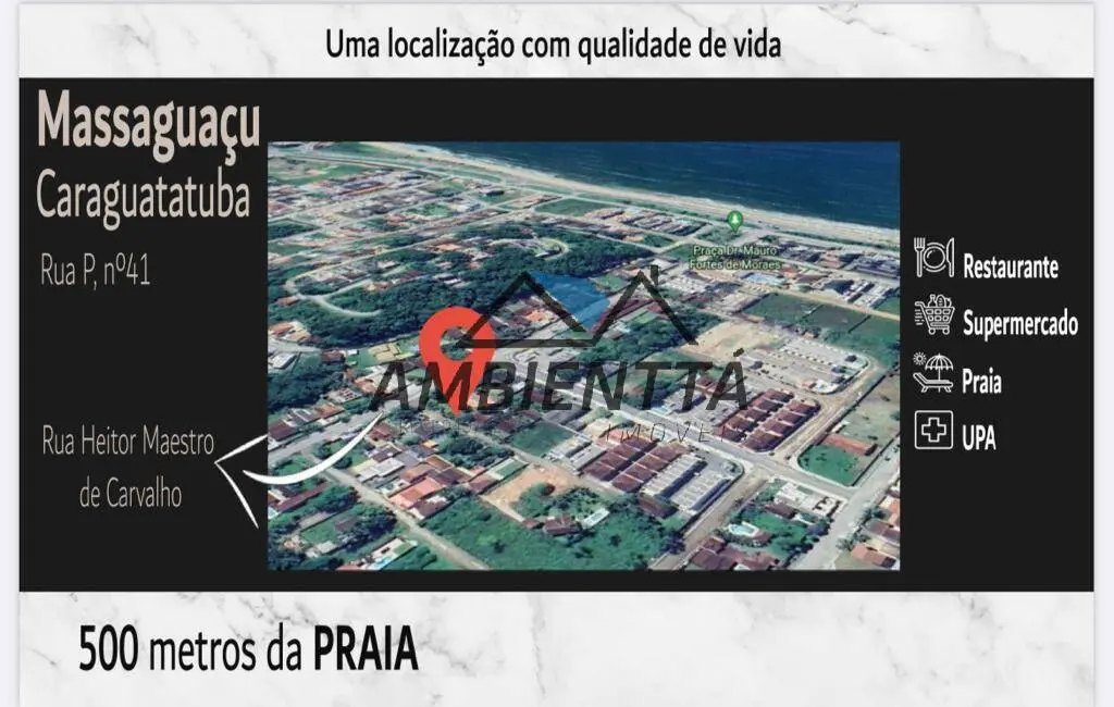 Foto 7 de Casa com 2 quartos à venda, 75m2 em Balneário Gardem Mar, Caraguatatuba - SP