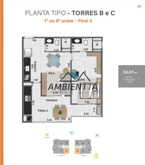 Foto 33 de Apartamento à venda em Indaiá, Caraguatatuba - SP