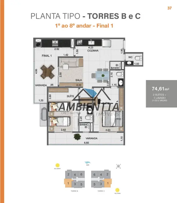 Foto 23 de Apartamento à venda em Indaiá, Caraguatatuba - SP