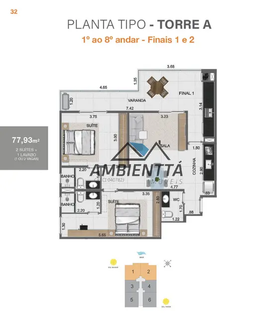 Foto 32 de Apartamento à venda em Indaiá, Caraguatatuba - SP