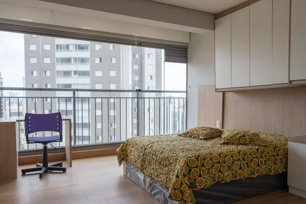 Kitnet com 1 quarto para alugar, 25m2 em Indianópolis, São Paulo - SP - imagem 5 Foto 5 de Kitnet com 1 quarto para alugar, 25m2 em Indianópolis, São Paulo - SP