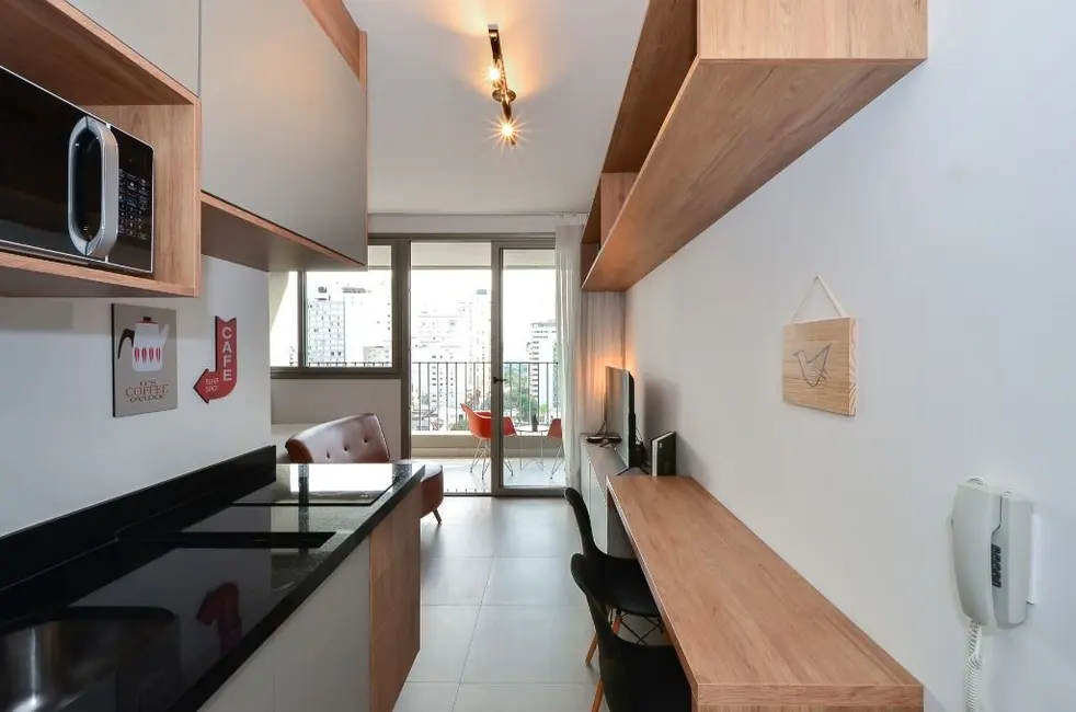 Foto 1 de Apartamento com 1 quarto à venda, 28m2 em Cerqueira César, São Paulo - SP