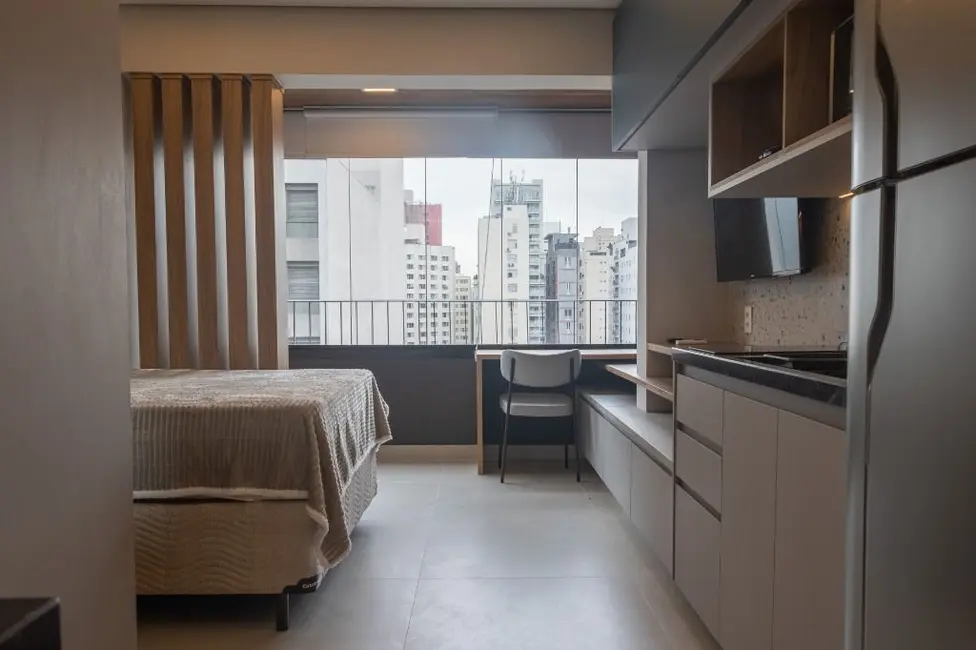Foto 1 de Apartamento com 1 quarto para alugar, 22m2 em Jardim Paulista, São Paulo - SP