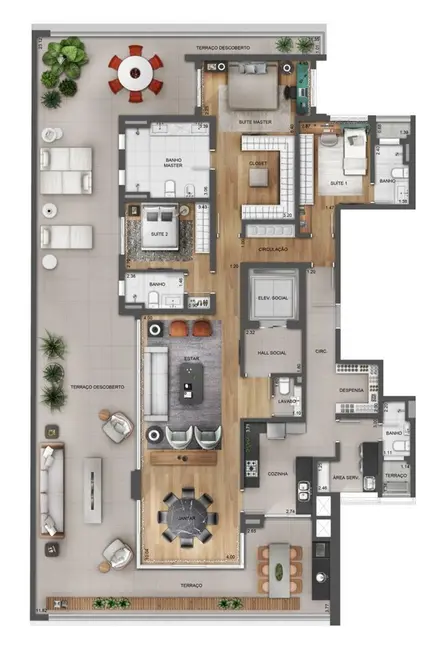 Foto 1 de Apartamento com 3 quartos à venda, 315m2 em Jardim Paulista, São Paulo - SP