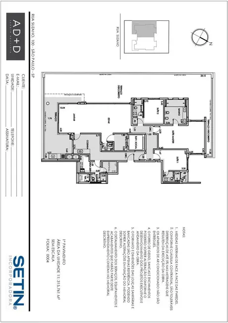 Foto 2 de Apartamento com 3 quartos à venda, 315m2 em Jardim Paulista, São Paulo - SP