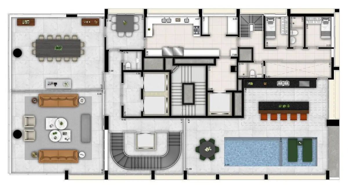 Foto 3 de Apartamento com 4 quartos à venda, 359m2 em Vila Nova Conceição, São Paulo - SP