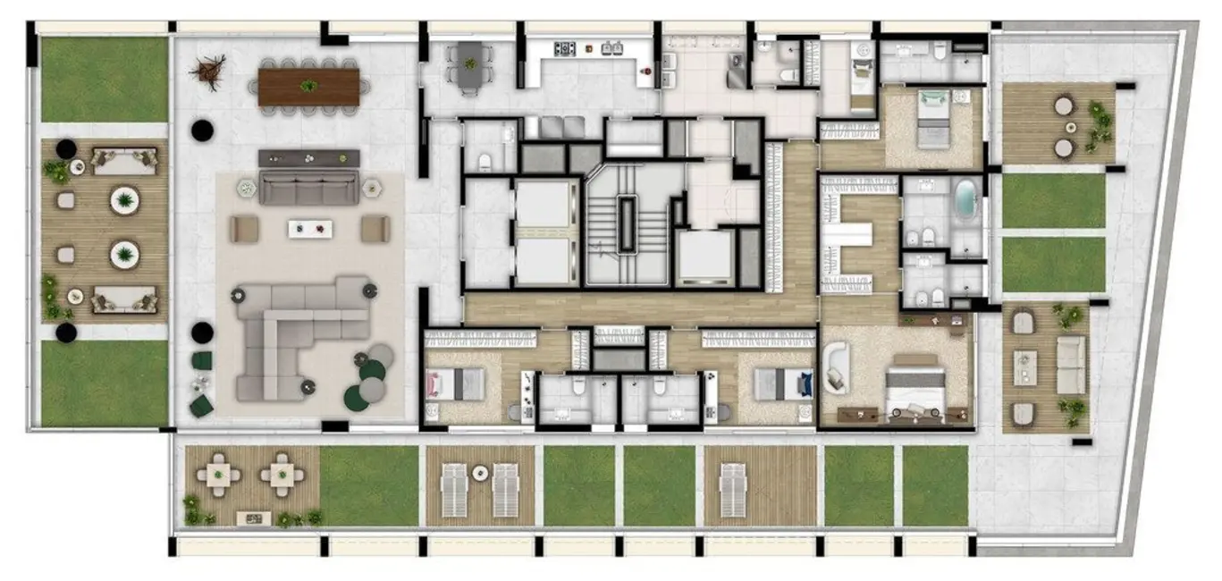 Foto 2 de Apartamento com 4 quartos à venda, 359m2 em Vila Nova Conceição, São Paulo - SP