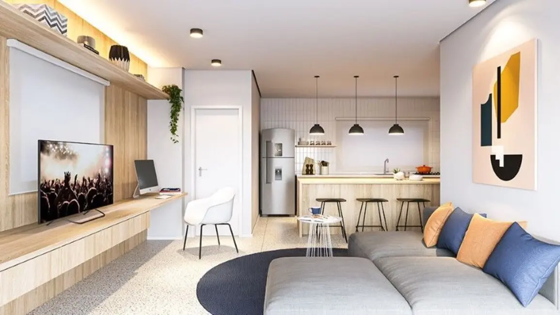 Foto 4 de Apartamento com 2 quartos à venda, 46m2 em Santa Cecília, São Paulo - SP