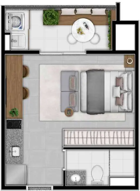 Kitnet com 1 quarto à venda, 27m2 em Santana, São Paulo - SP - imagem 1 Foto 1 de Kitnet com 1 quarto à venda, 27m2 em Santana, São Paulo - SP