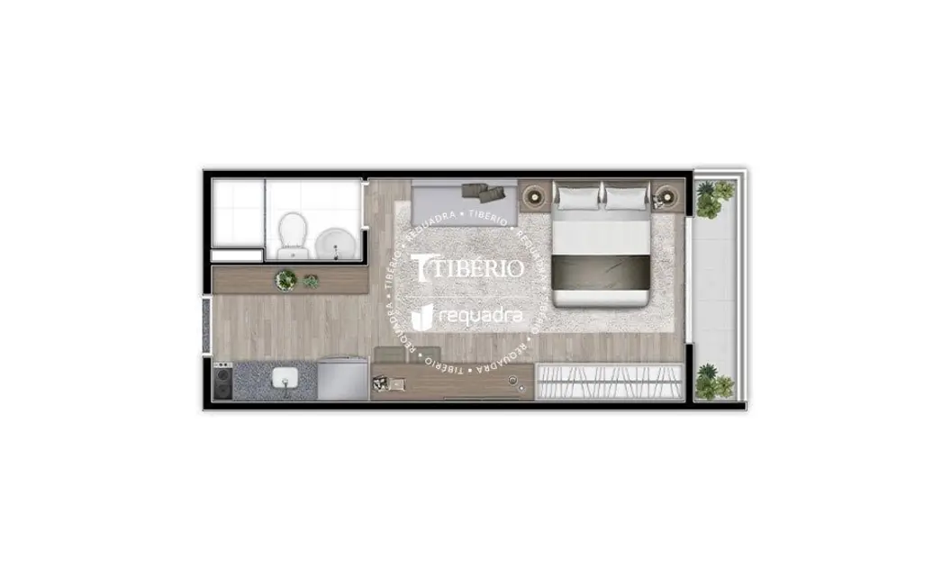 Kitnet com 1 quarto à venda, 27m2 em Brás, São Paulo - SP - imagem 6 Foto 6 de Kitnet com 1 quarto à venda, 27m2 em Brás, São Paulo - SP