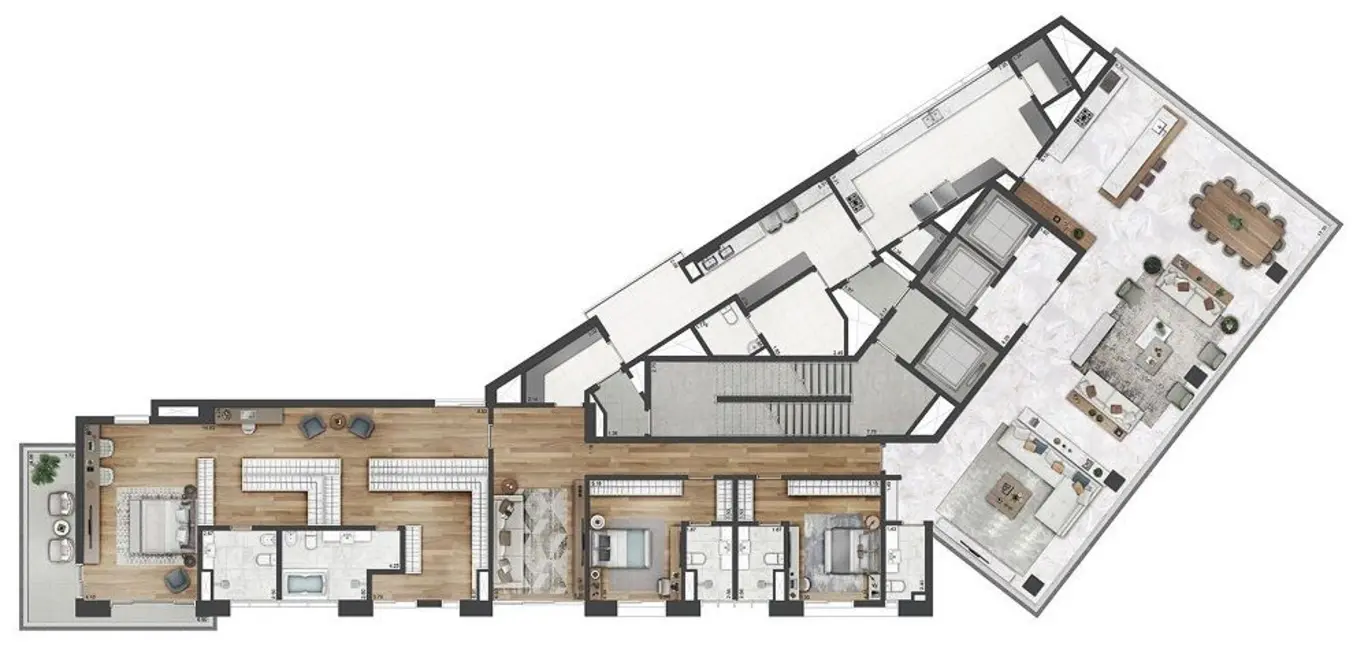 Foto 4 de Apartamento com 4 quartos à venda, 472m2 em Itaim Bibi, São Paulo - SP