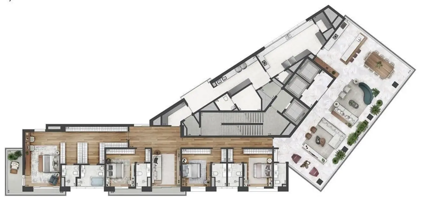 Foto 9 de Apartamento com 4 quartos à venda, 472m2 em Itaim Bibi, São Paulo - SP