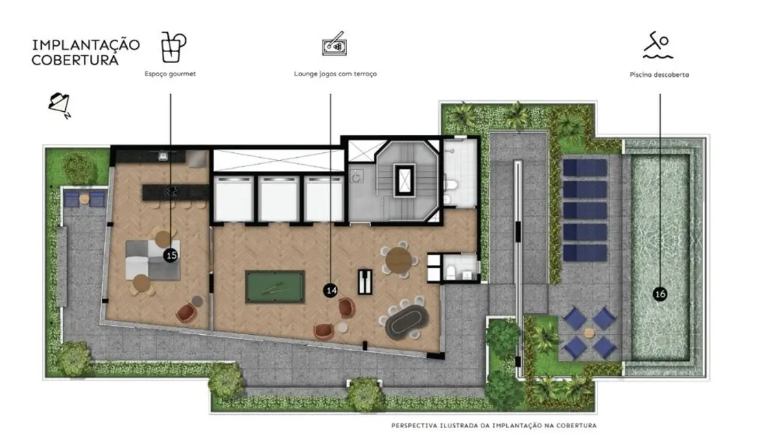 Foto 2 de Kitnet com 1 quarto à venda, 24m2 em Alto da Boa Vista, São Paulo - SP