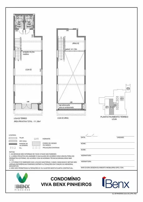 Foto 2 de Loja à venda, 111m2 em Pinheiros, São Paulo - SP