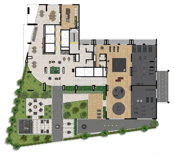 Apartamento com 2 quartos à venda, 57m2 em Brooklin Novo, São Paulo - SP - imagem 2 Foto 2 de Apartamento com 2 quartos à venda, 57m2 em Brooklin Novo, São Paulo - SP