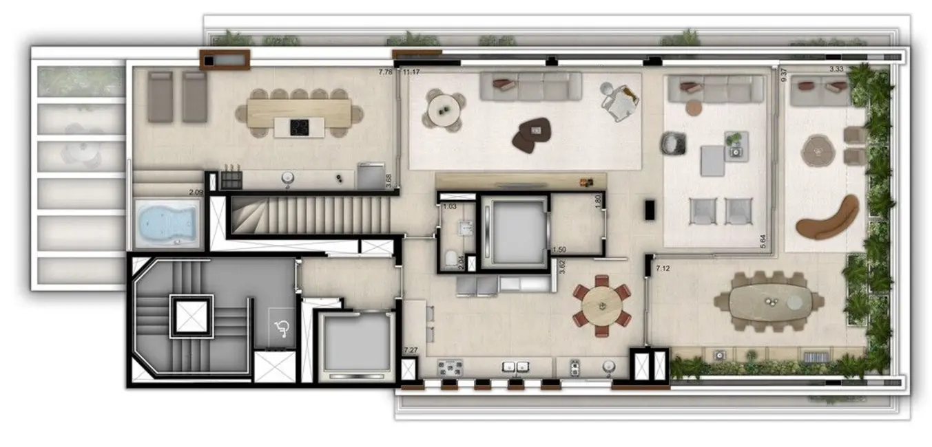 Foto 2 de Apartamento com 4 quartos à venda, 238m2 em Moema, São Paulo - SP