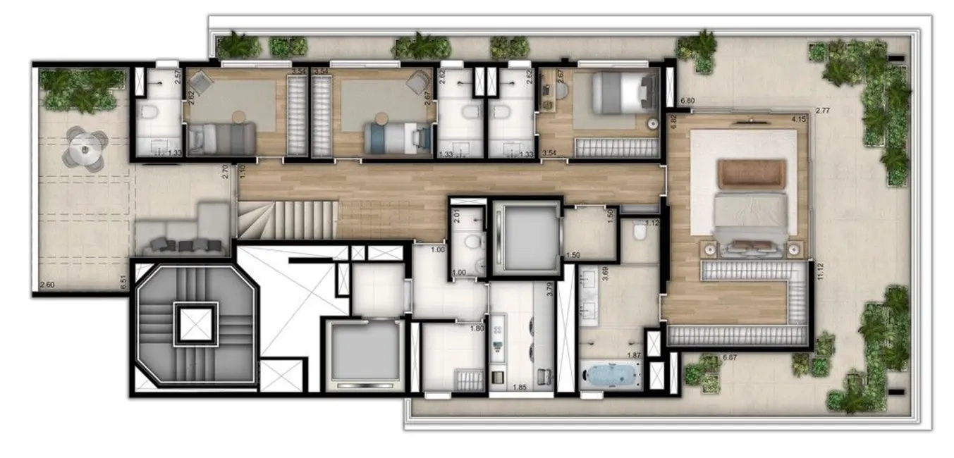 Foto 1 de Apartamento com 4 quartos à venda, 238m2 em Moema, São Paulo - SP