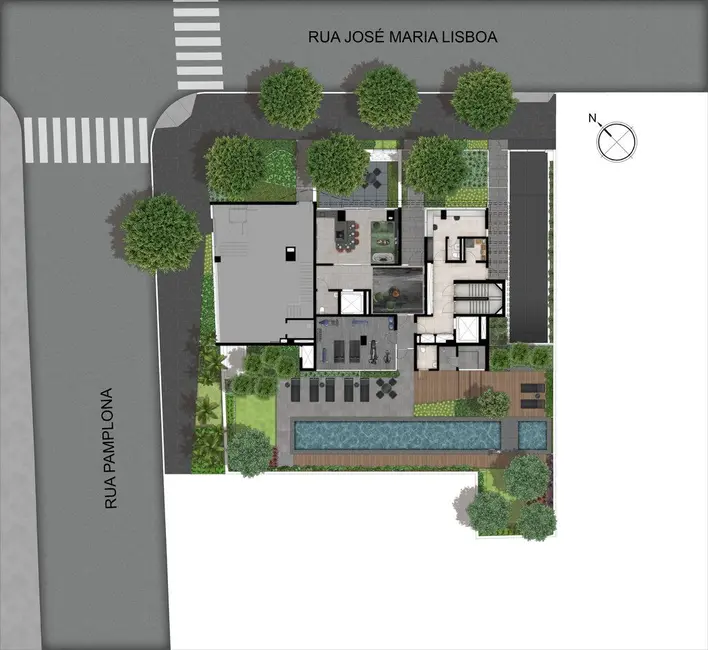 Foto 4 de Loft / Flat com 3 quartos à venda, 201m2 em Jardim Paulista, São Paulo - SP