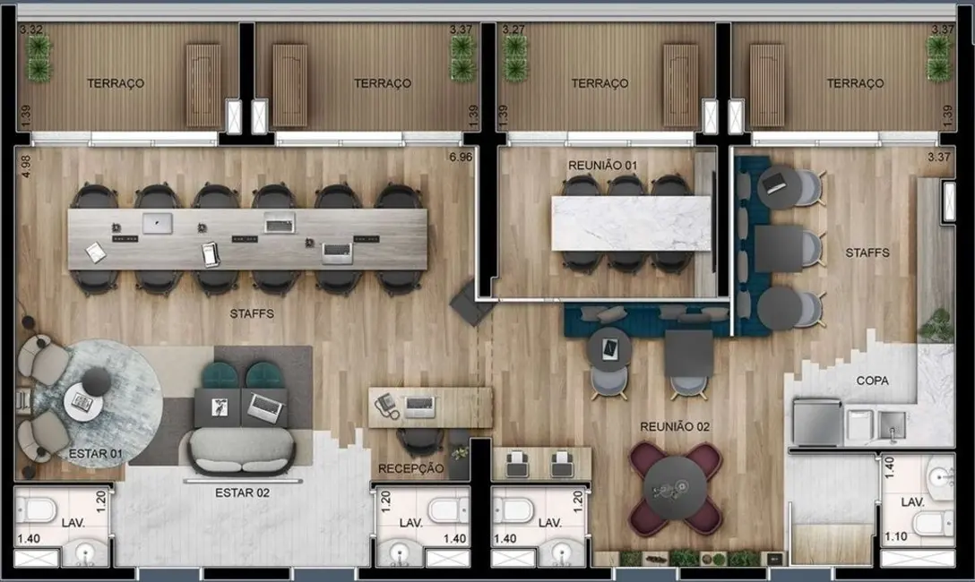 Sala Comercial à venda, 29m2 em Higienópolis, São Paulo - SP - imagem 3 Foto 3 de Sala Comercial à venda, 29m2 em Higienópolis, São Paulo - SP