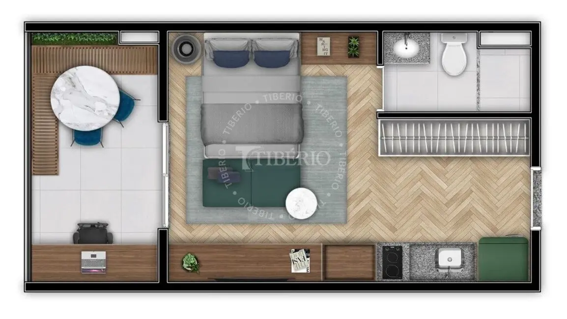 Apartamento com 2 quartos à venda, 43m2 em Mooca, São Paulo - SP - imagem 2 Foto 2 de Apartamento com 2 quartos à venda, 43m2 em Mooca, São Paulo - SP
