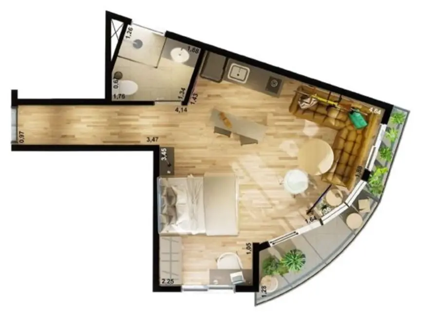 Foto 1 de Kitnet com 1 quarto à venda, 34m2 em Vila Mariana, São Paulo - SP
