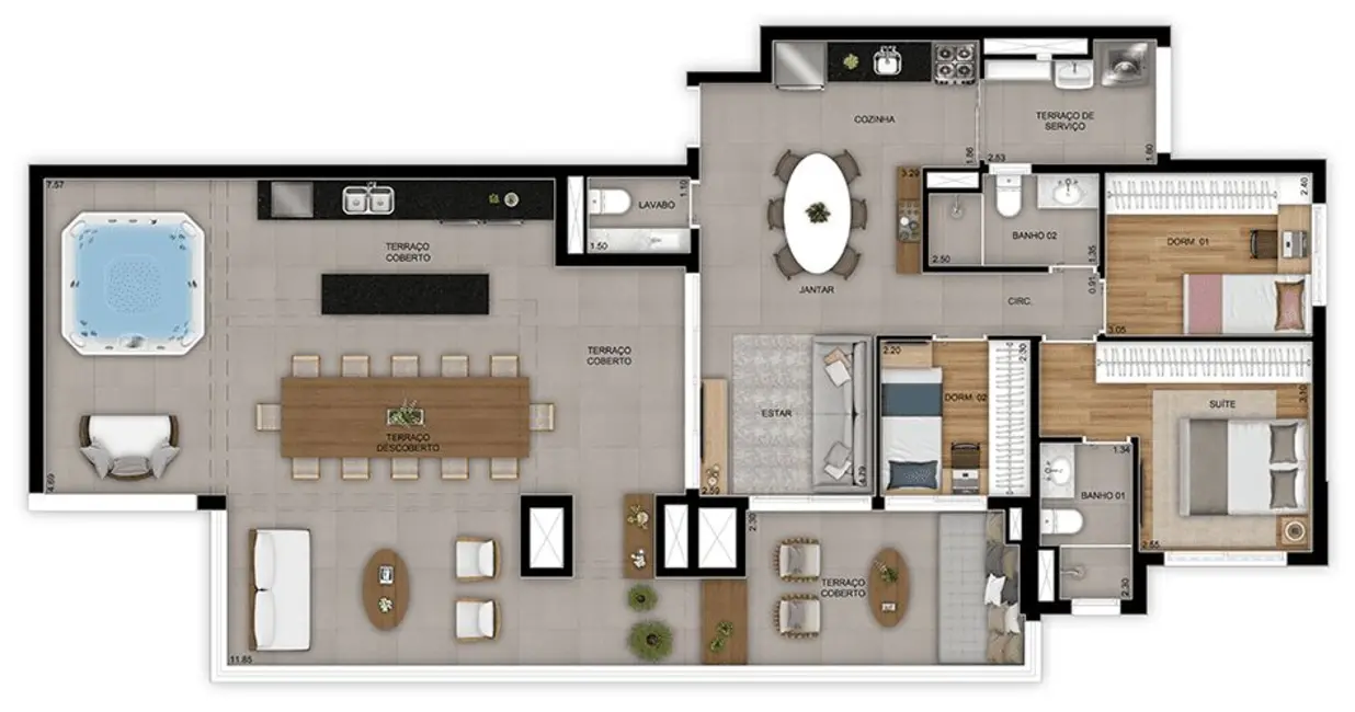 Foto 7 de Apartamento com 3 quartos à venda, 89m2 em Vila Ema, São Paulo - SP