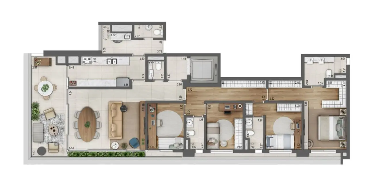 Foto 5 de Apartamento com 3 quartos à venda, 125m2 em Vila Mariana, São Paulo - SP