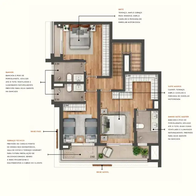 Foto 2 de Apartamento com 2 quartos à venda, 95m2 em Moema, São Paulo - SP