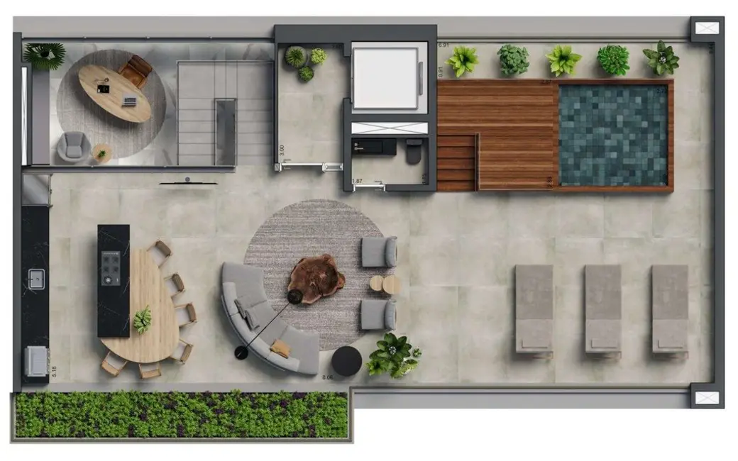Foto 6 de Apartamento com 3 quartos à venda, 198m2 em Ibirapuera, São Paulo - SP