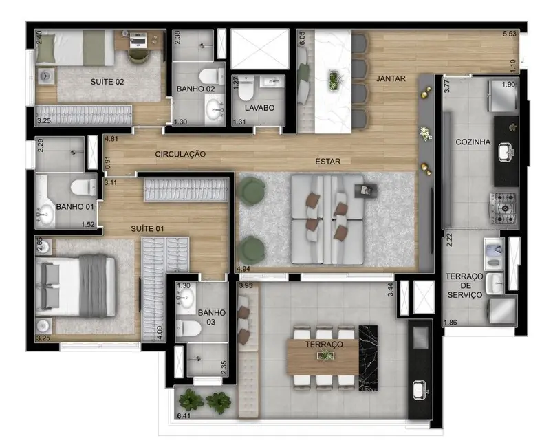 Apartamento com 2 quartos à venda, 70m2 em Alto de Pinheiros, São Paulo - SP - imagem 8 Foto 8 de Apartamento com 2 quartos à venda, 70m2 em Alto de Pinheiros, São Paulo - SP