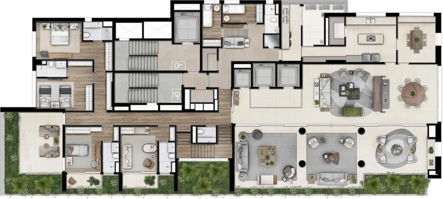 Foto 2 de Apartamento com 5 quartos à venda, 711m2 em Vila Nova Conceição, São Paulo - SP