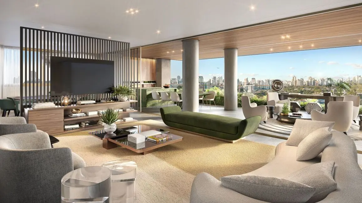 Apartamento com 5 quartos à venda, 500m2 em Vila Nova Conceição, São Paulo - SP - imagem 4 Foto 4 de Apartamento com 5 quartos à venda, 500m2 em Vila Nova Conceição, São Paulo - SP