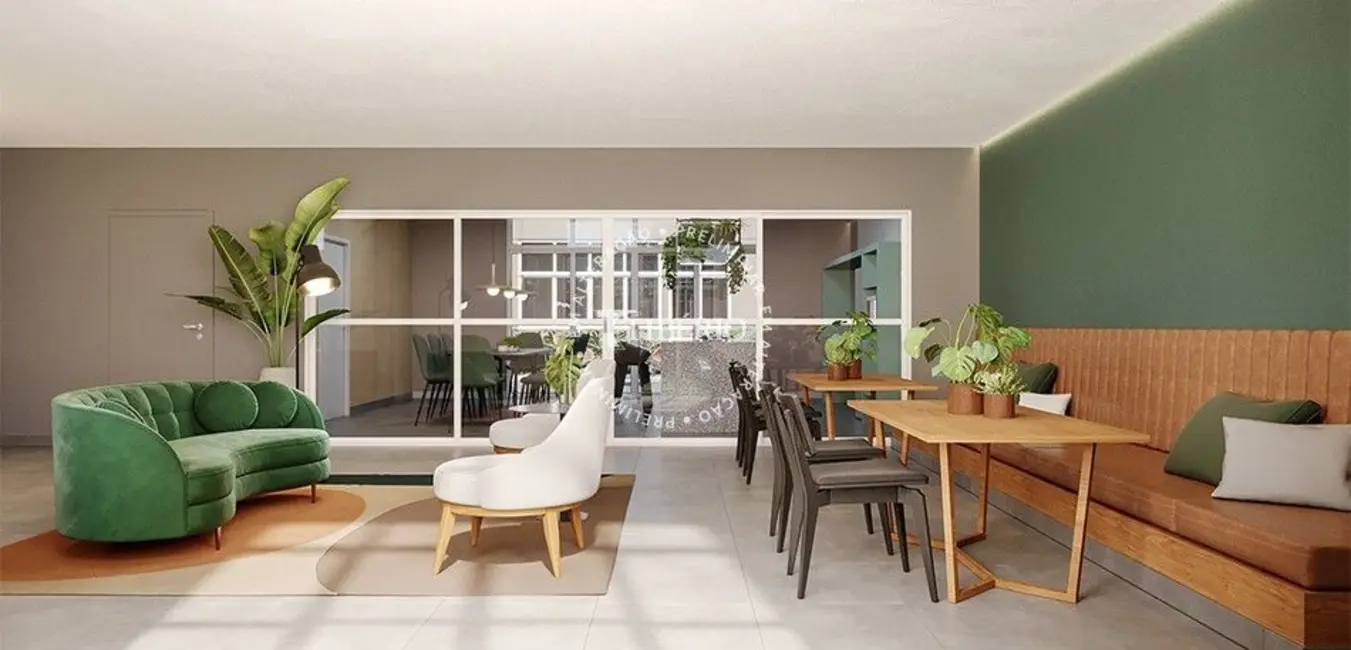 Apartamento com 2 quartos à venda, 41m2 em Tatuapé, São Paulo - SP - imagem 4 Foto 4 de Apartamento com 2 quartos à venda, 41m2 em Tatuapé, São Paulo - SP