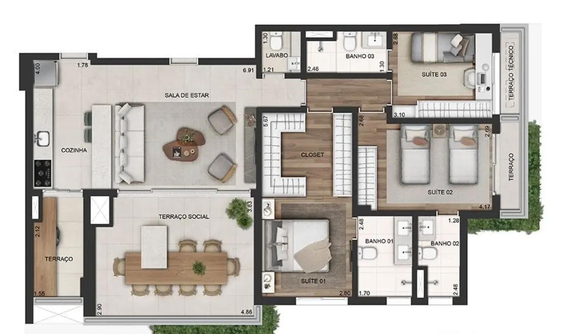Apartamento com 2 quartos à venda, 80m2 em Moema, São Paulo - SP - imagem 1 Foto 1 de Apartamento com 2 quartos à venda, 80m2 em Moema, São Paulo - SP