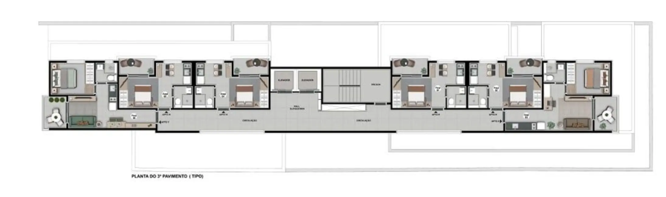 Apartamento com 1 quarto à venda, 33m2 em Vila Mariana, São Paulo - SP - imagem 6 Foto 6 de Apartamento com 1 quarto à venda, 33m2 em Vila Mariana, São Paulo - SP