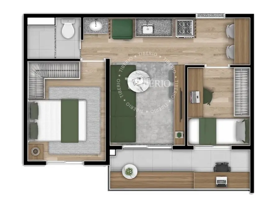 Apartamento com 2 quartos à venda, 42m2 em Vila da Saúde, São Paulo - SP - imagem 4 Foto 4 de Apartamento com 2 quartos à venda, 42m2 em Vila da Saúde, São Paulo - SP