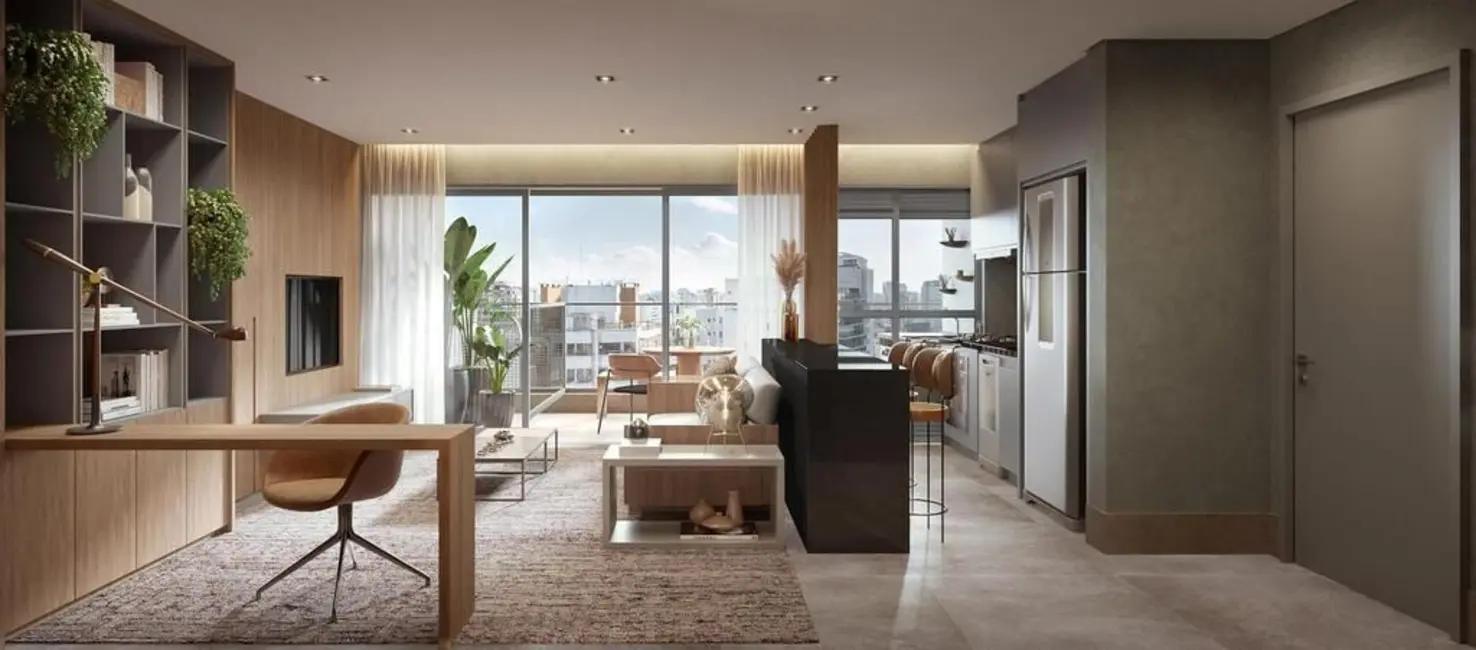 Apartamento com 3 quartos à venda, 126m2 em Vila Nova Conceição, São Paulo - SP - imagem 5 Foto 5 de Apartamento com 3 quartos à venda, 126m2 em Vila Nova Conceição, São Paulo - SP