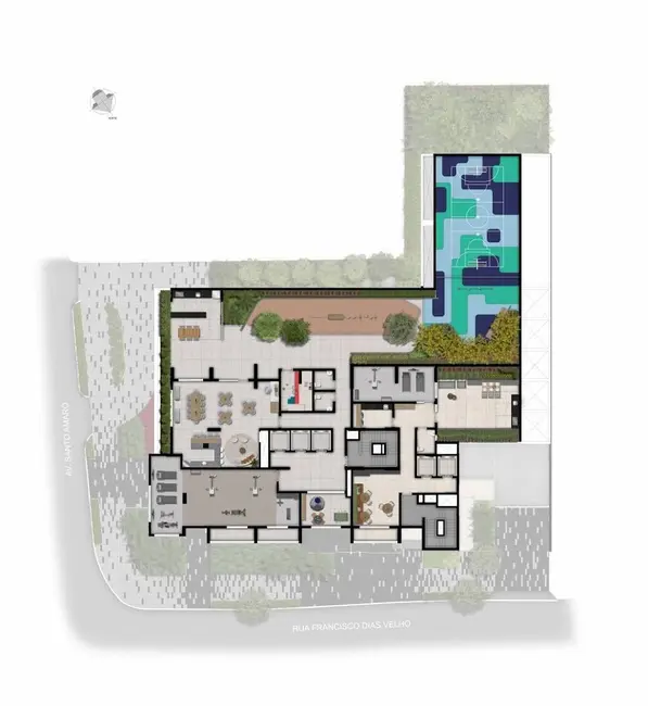 Foto 1 de Apartamento com 2 quartos à venda, 60m2 em Brooklin Paulista, São Paulo - SP