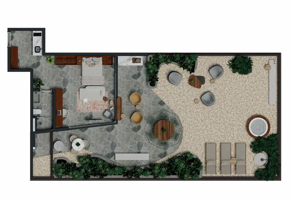 Apartamento com 1 quarto à venda, 88m2 em Jardim Paulista, São Paulo - SP - imagem 8 Foto 8 de Apartamento com 1 quarto à venda, 88m2 em Jardim Paulista, São Paulo - SP