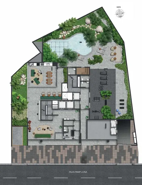 Apartamento com 1 quarto à venda, 88m2 em Jardim Paulista, São Paulo - SP - imagem 2 Foto 2 de Apartamento com 1 quarto à venda, 88m2 em Jardim Paulista, São Paulo - SP