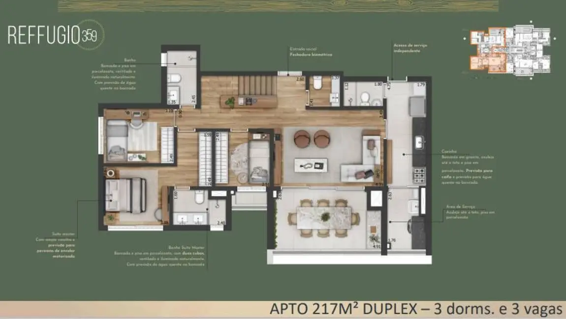 Foto 6 de Apartamento com 3 quartos à venda, 108m2 em Aclimação, São Paulo - SP