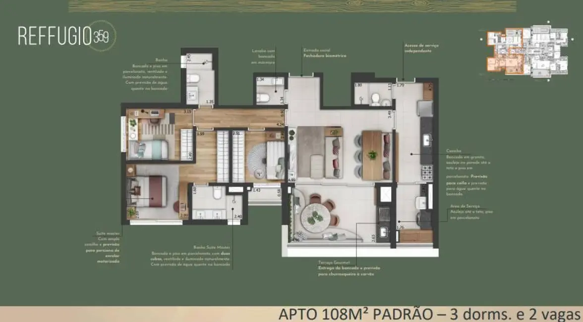 Foto 1 de Apartamento com 3 quartos à venda, 108m2 em Aclimação, São Paulo - SP