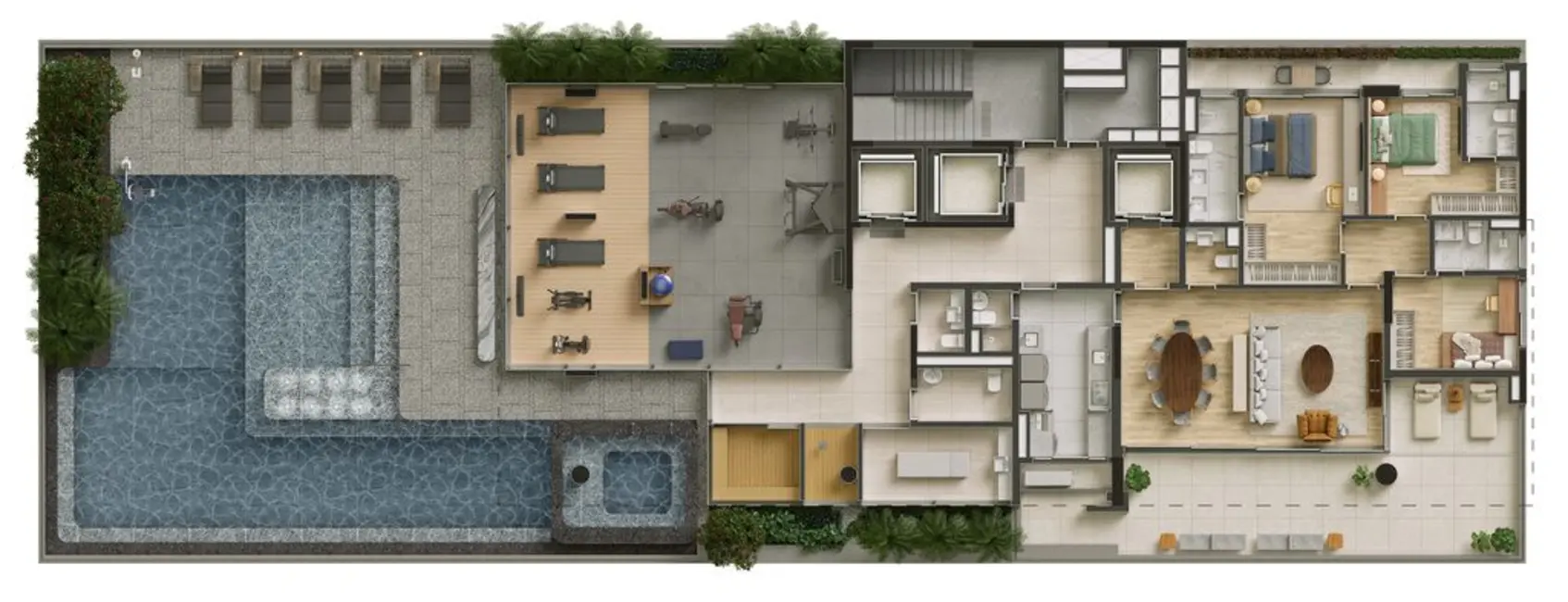 Apartamento com 3 quartos à venda, 167m2 em Higienópolis, São Paulo - SP - imagem 5 Foto 5 de Apartamento com 3 quartos à venda, 167m2 em Higienópolis, São Paulo - SP