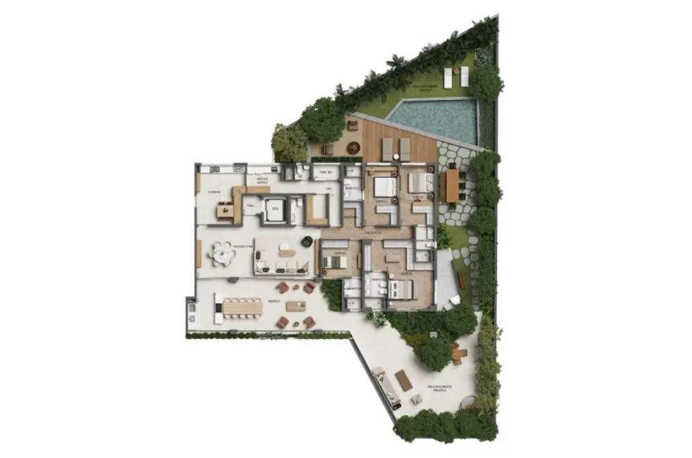 Apartamento com 3 quartos à venda, 173m2 em Moema, São Paulo - SP - imagem 8 Foto 8 de Apartamento com 3 quartos à venda, 173m2 em Moema, São Paulo - SP