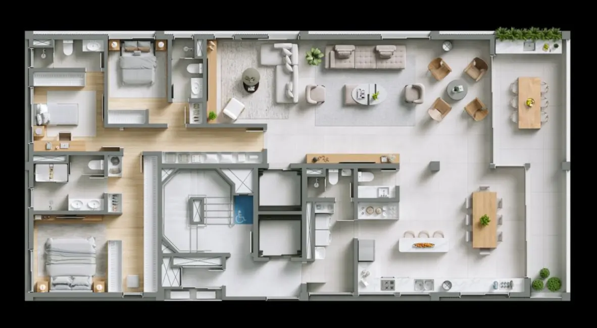 Foto 4 de Apartamento com 4 quartos à venda, 191m2 em Vila Olímpia, São Paulo - SP