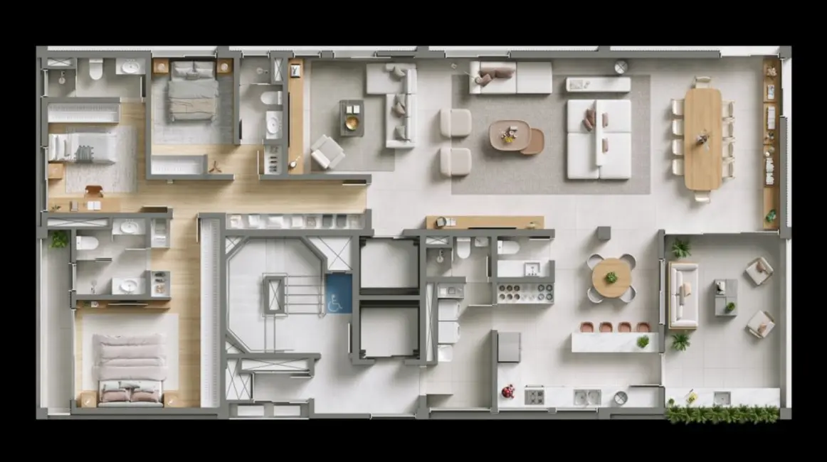 Foto 6 de Apartamento com 4 quartos à venda, 191m2 em Vila Olímpia, São Paulo - SP