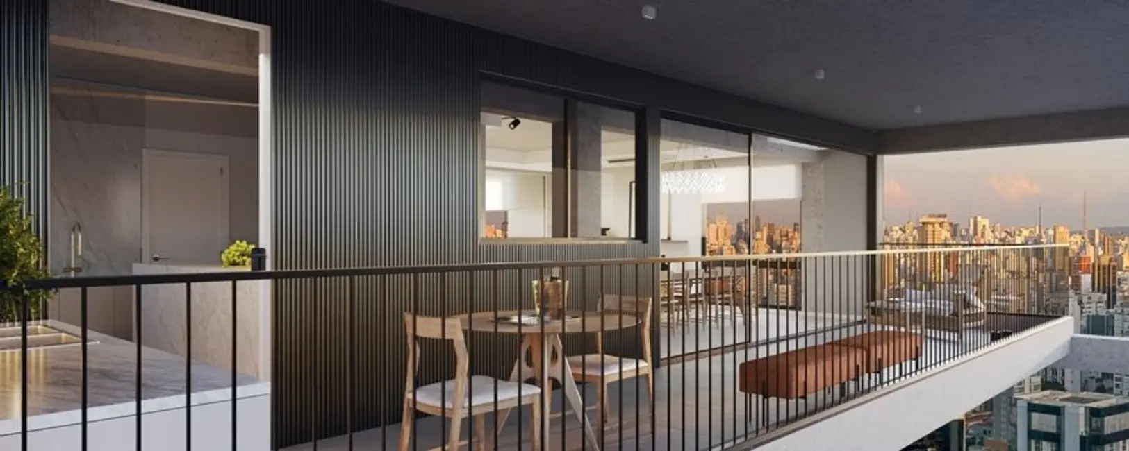 Apartamento com 4 quartos à venda, 217m2 em Vila Olímpia, São Paulo - SP - imagem 6 Foto 6 de Apartamento com 4 quartos à venda, 217m2 em Vila Olímpia, São Paulo - SP