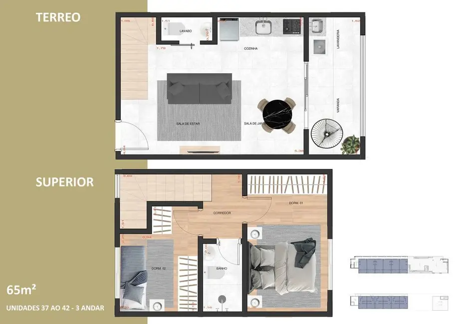 Kitnet com 1 quarto à venda, 30m2 em Vila Carrão, São Paulo - SP - imagem 3 Foto 3 de Kitnet com 1 quarto à venda, 30m2 em Vila Carrão, São Paulo - SP