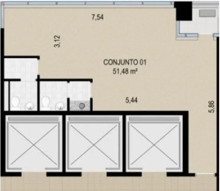 Sala Comercial à venda, 42m2 em Barueri - SP - imagem 4 Foto 4 de Sala Comercial à venda, 42m2 em Barueri - SP